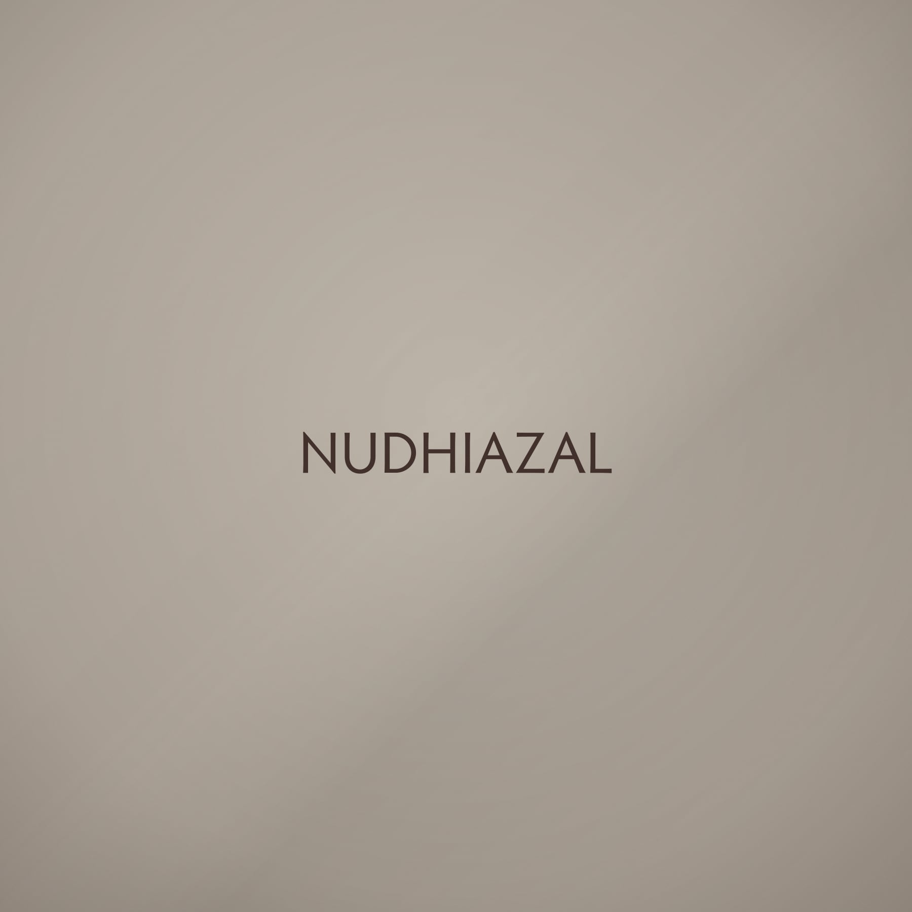 NUDHIAZAL이라는 아홉 글자